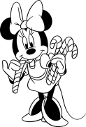 Minnie Mouse Lliwio Ar -lein